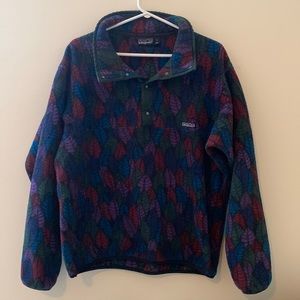 PATAGONIA SWEATER Mens size large snap neck fleece Patagonia sweater.